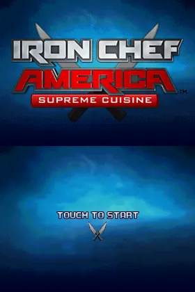 Iron Chef America - Supreme Cuisine (USA) screen shot title